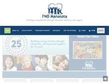 Tablet Screenshot of fndmanasota.org